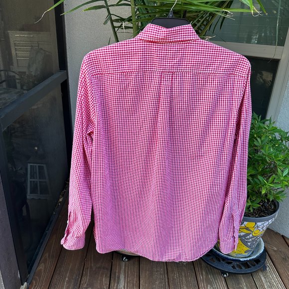 JACK SPADE BLEEKER STREET Men's Red & White Check Shirt - XXL - Picture 6 of 8